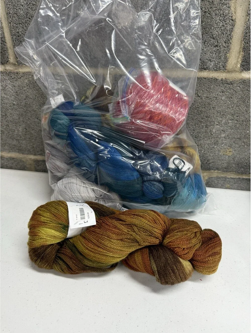 Dragonfly Fibers ‘Squishy Lace’ Merino Mixed Color 6 Skein Lot